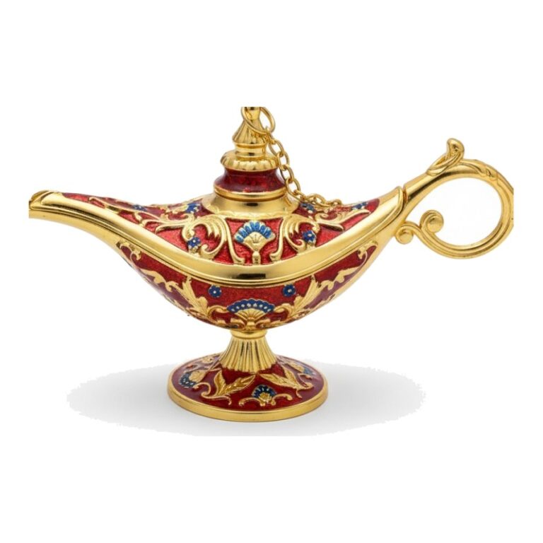 Alaaddin Lambası – Kırmızı Mineli – D&Y Hediyelik
