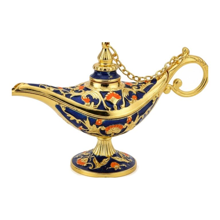Alaaddin Lambası – Lacivert Mineli – D&Y Hediyelik