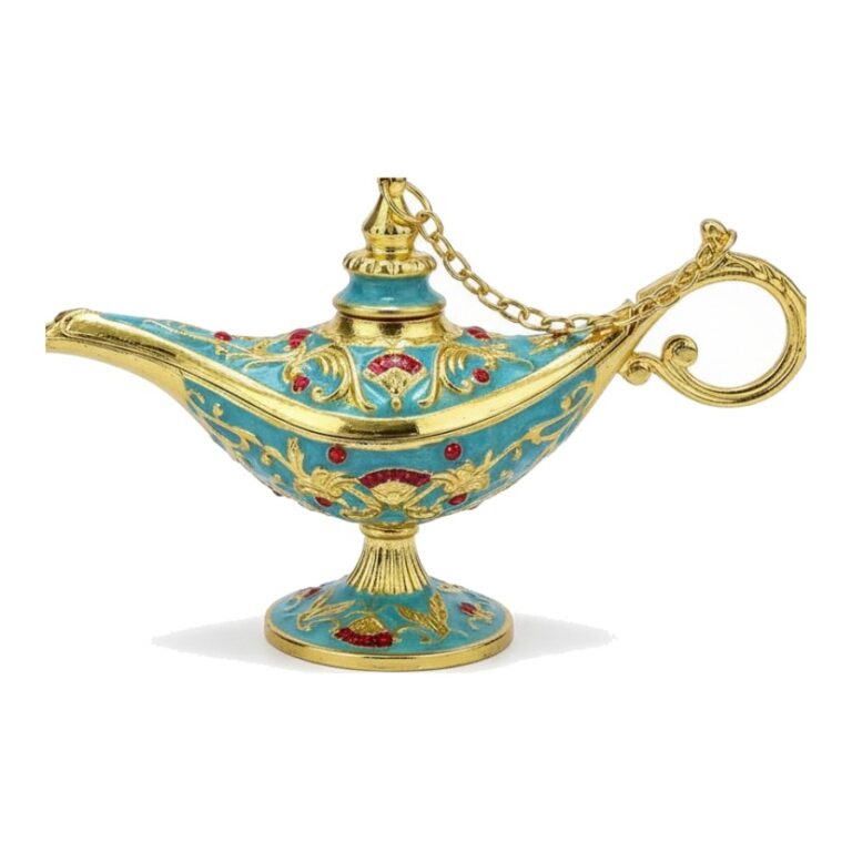 Alaaddin Lambası – Turkuaz Mineli – D&Y Hediyelik