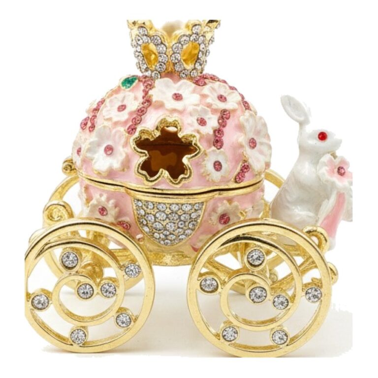 Balkabağı Araba Mücevher Kutusu – Pembe – D&Y Hediyelik
