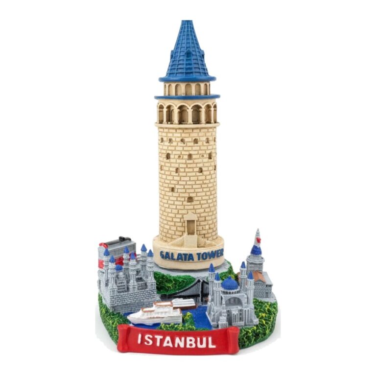 Galata Kulesi Maketi – Renkli – D&Y Hediyelik