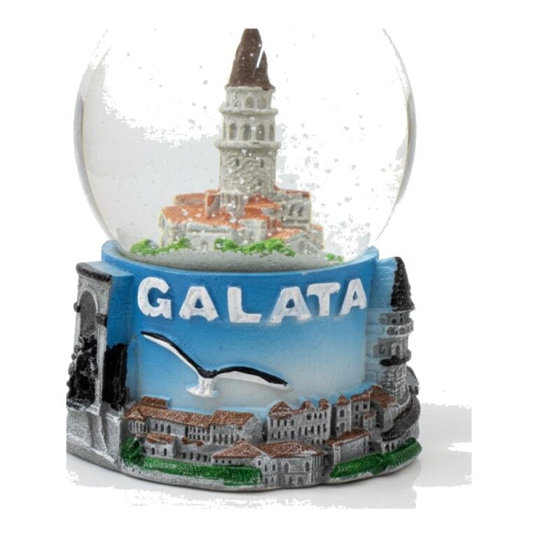 Kar Küresi – Galata, Renkli – D&Y Hediyelik